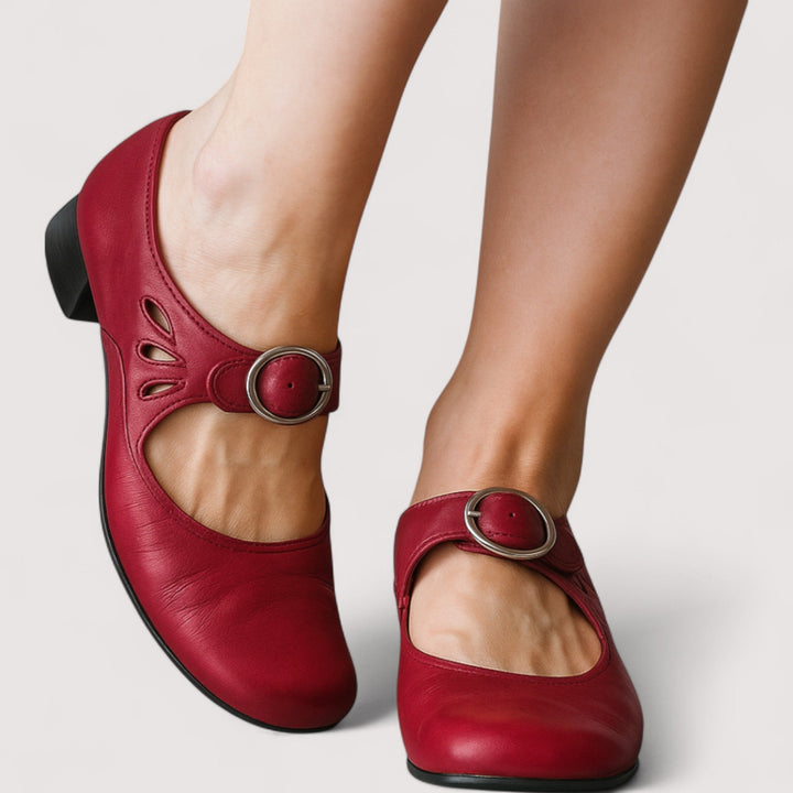 Clara - Décolleté Élegant en Ecopelle