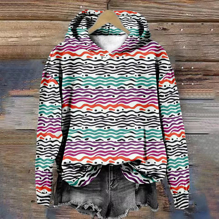 Julie | Sweat à Capuche Coupe Décontractée