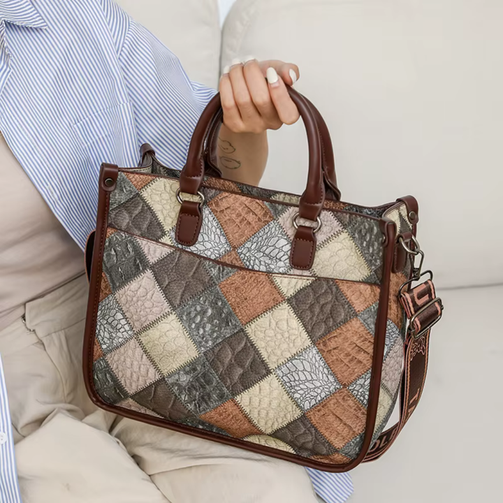 Sandrine™ | Sac à main Mosaico Rétro