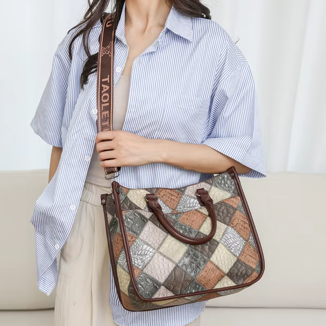 Sandrine™ | Sac à main Mosaico Rétro