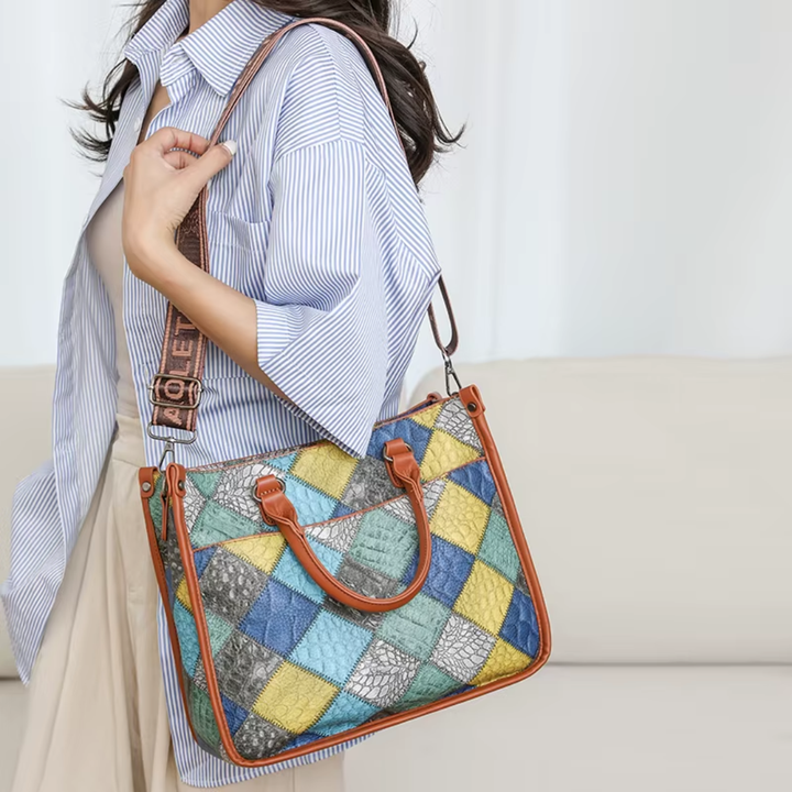Sandrine™ | Sac à main Mosaico Rétro