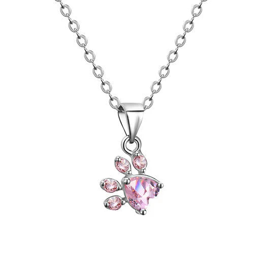 Arbour - Bijoux en 4 pièces en or rose avec cœur en zirconium et pierre