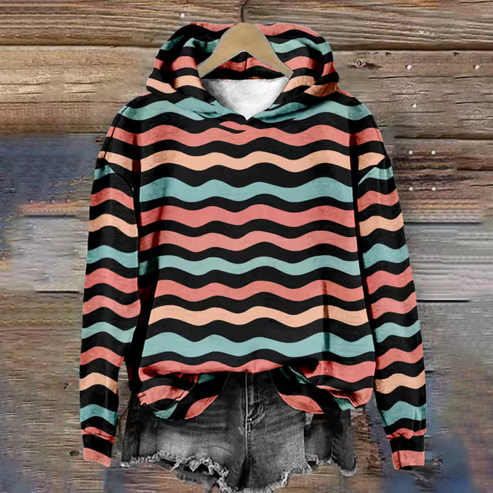 Julie | Sweat à Capuche Coupe Décontractée