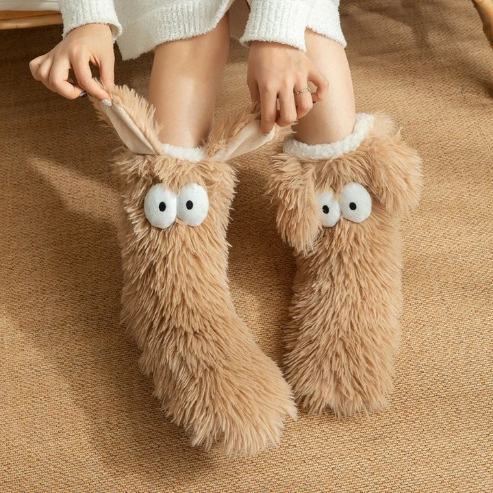 Chaussettes Fluffy Antidérapantes