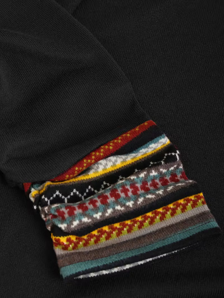 Sheila™ - Sweat à capuche rayé à manches longues