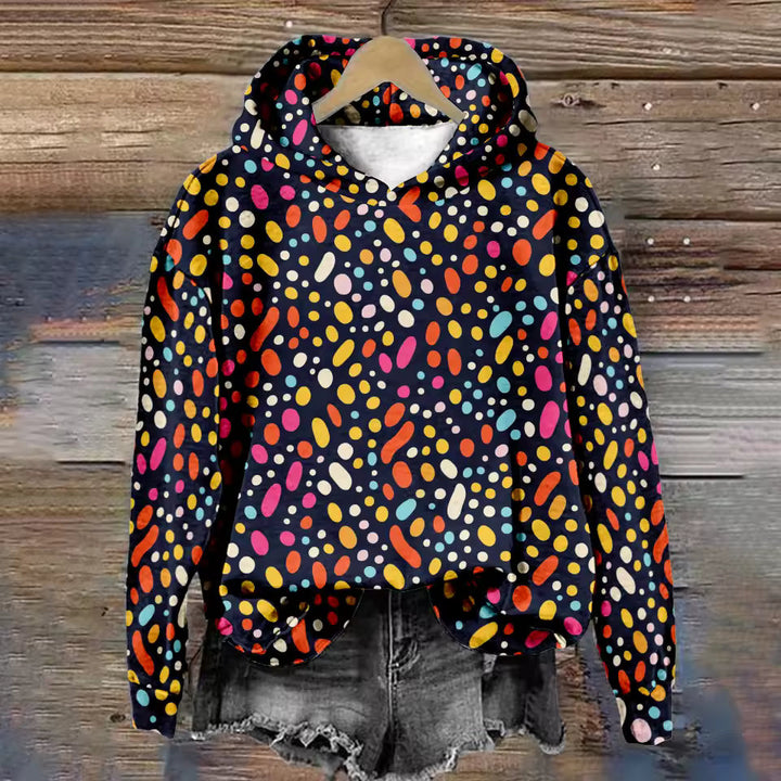 Julie | Sweat à Capuche Coupe Décontractée