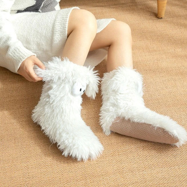 Chaussettes Fluffy Antidérapantes