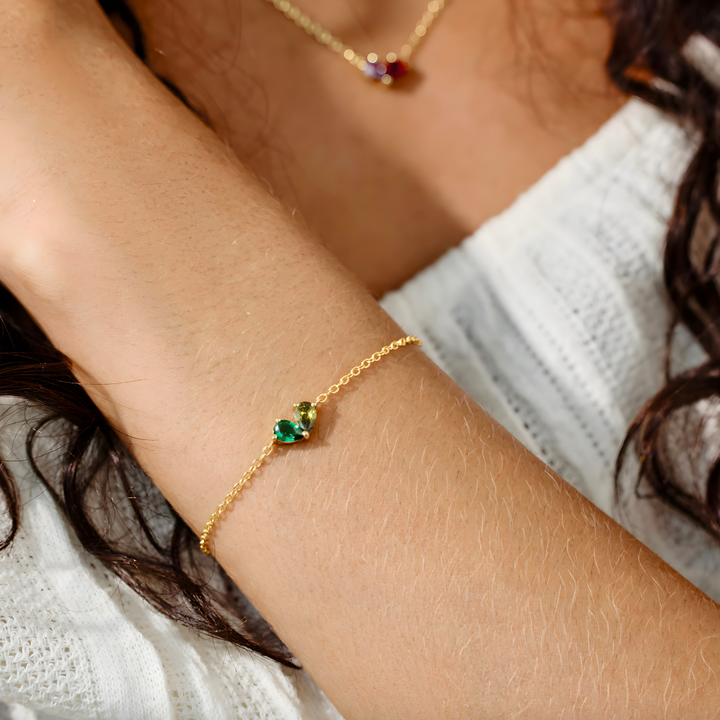 Aimee™ - Bracelet Deux Âmes