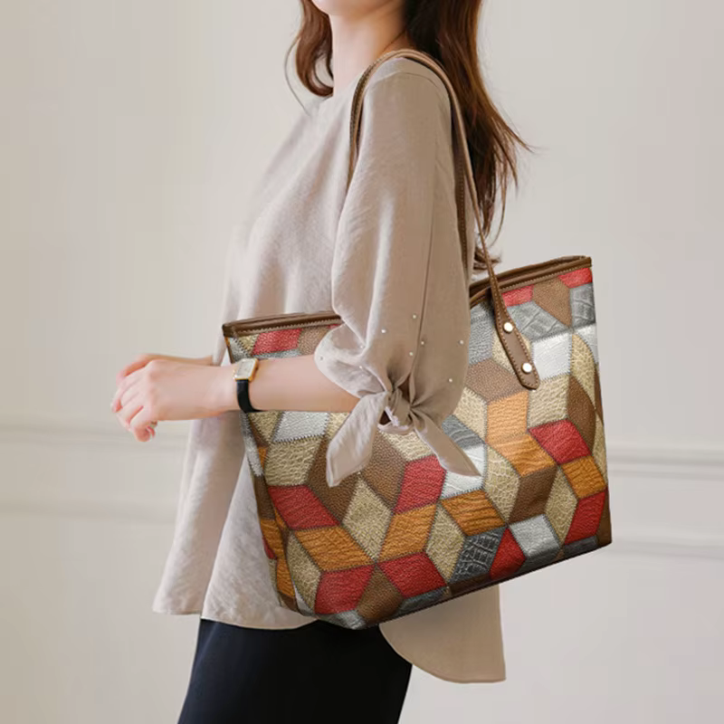 Florence™ | Sac à main Mosaico en cuir
