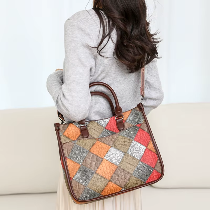 Sandrine™ | Sac à main Mosaico Rétro