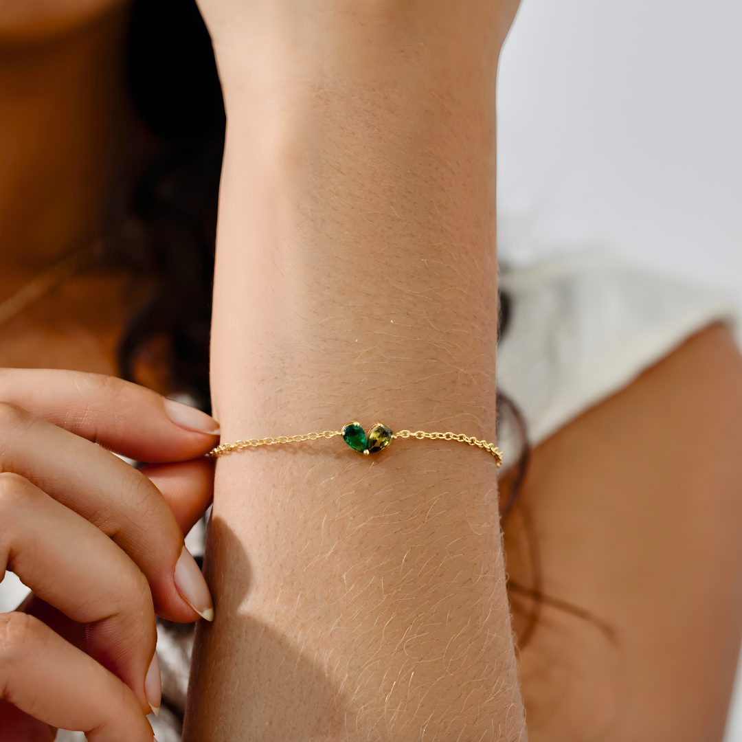 Aimee™ - Bracelet Deux Âmes