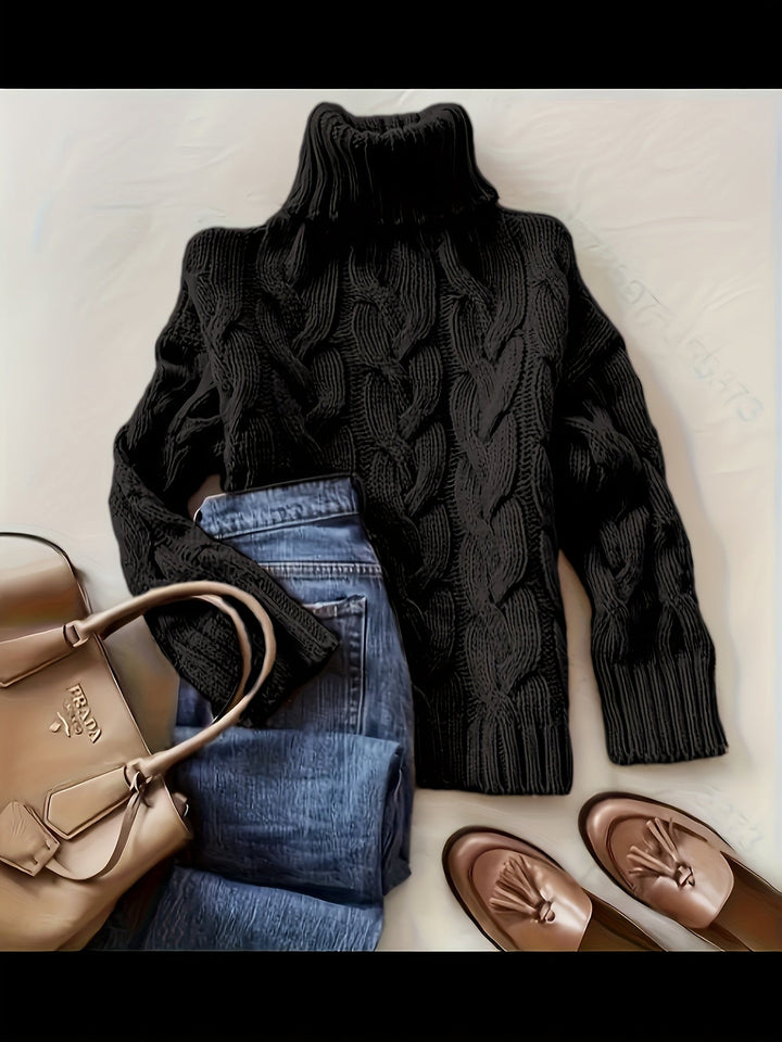 Edith | Col roulé en maille