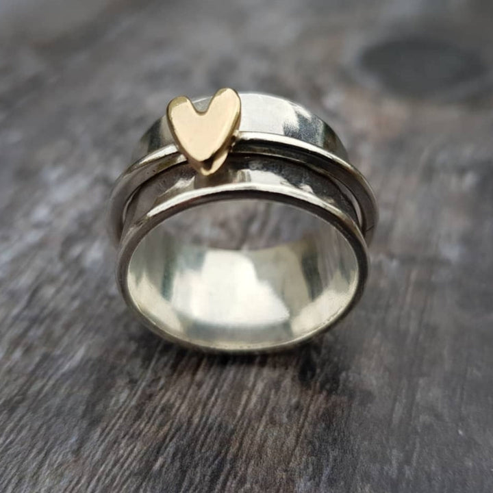 Melly - Bague en argent Amor