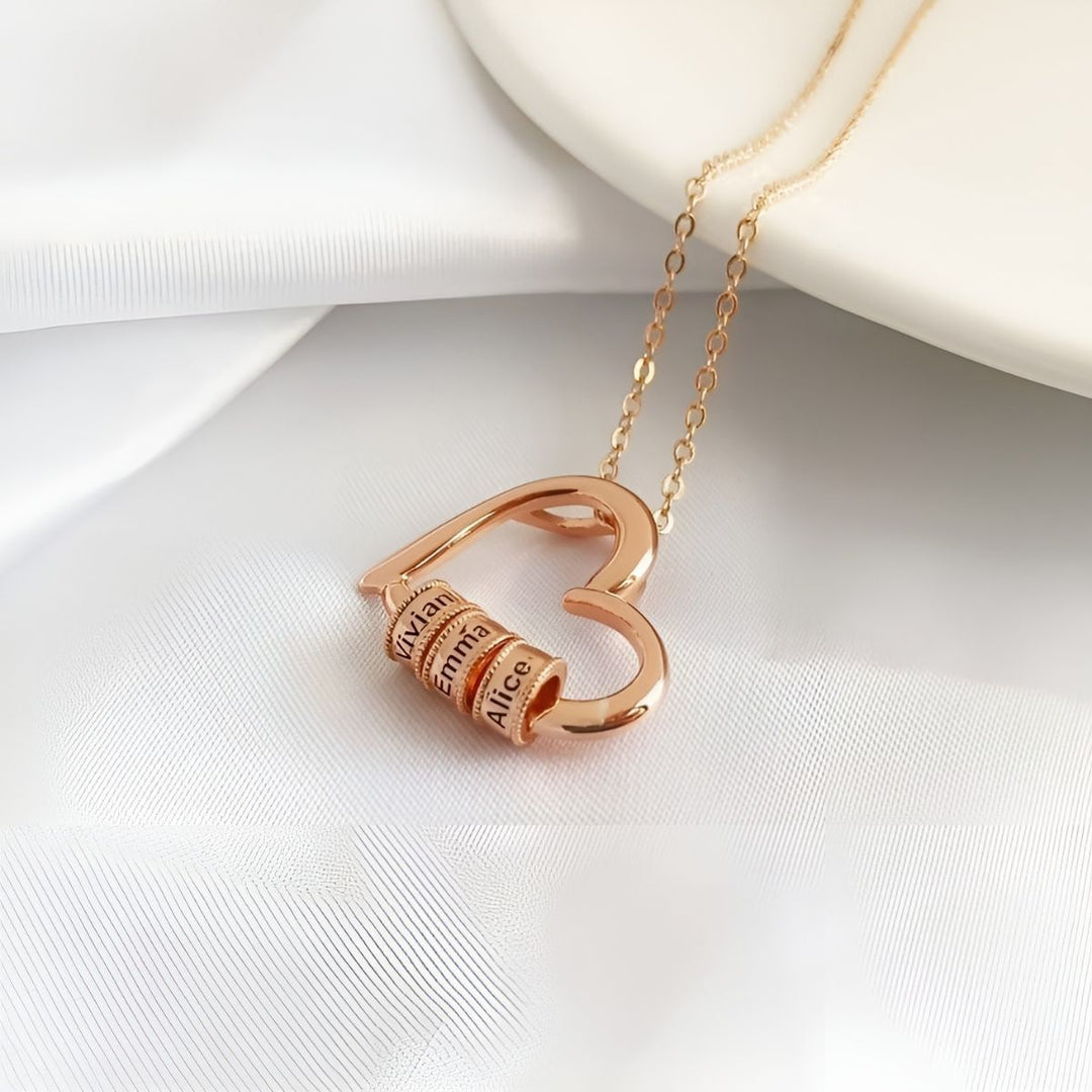 Mandy™ – Collier cœur personnalisé avec elégance