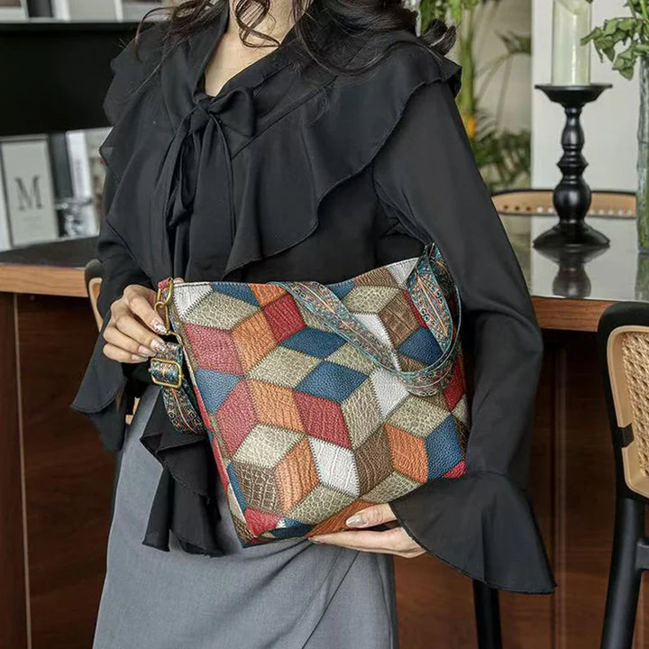 Léa™ | Sac à bandoulière Mosaico Élégant