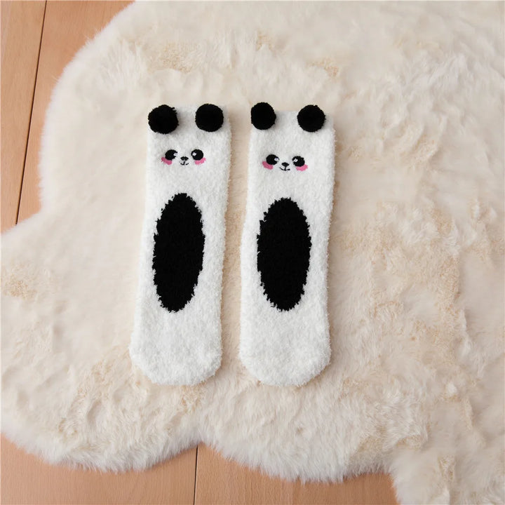 Chaussettes Animaux Adorables – Douces et Chaleureuses
