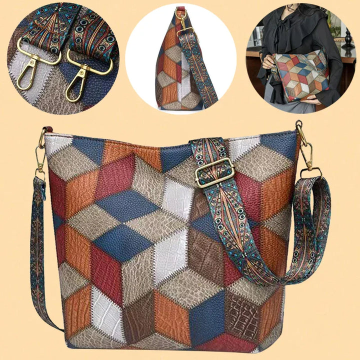 Léa™ | Sac à bandoulière Mosaico Élégant