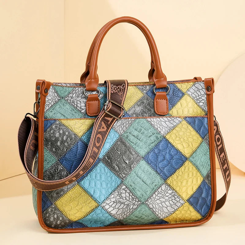 Sandrine™ | Sac à main Mosaico Rétro