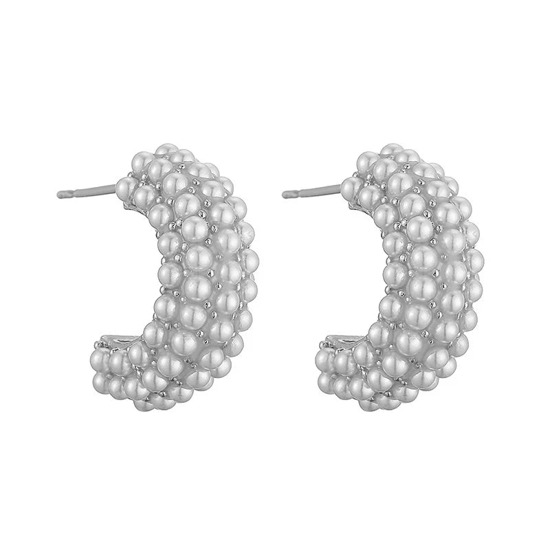 Boucles d'oreilles en perles classiques