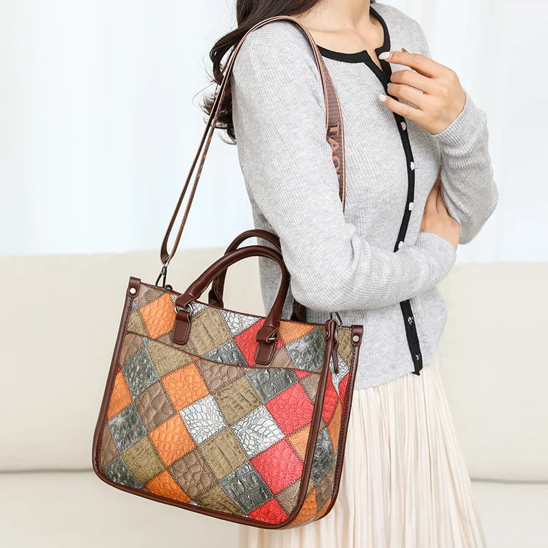 Sandrine™ | Sac à main Mosaico Rétro