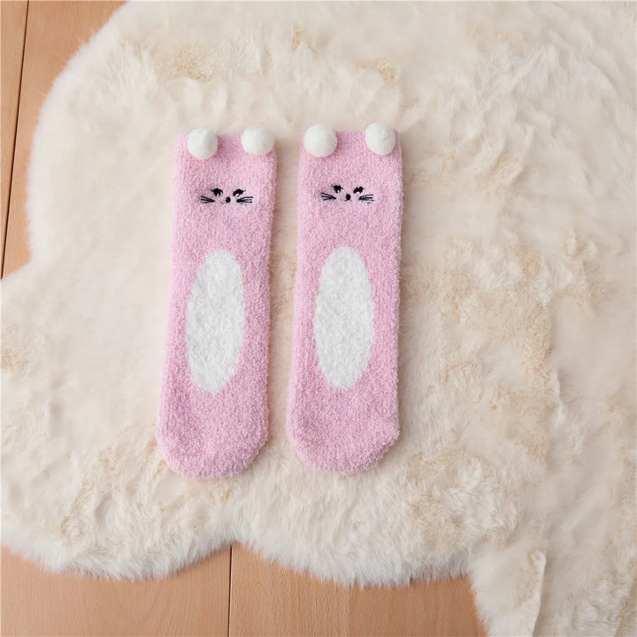 Chaussettes Animaux Adorables – Douces et Chaleureuses