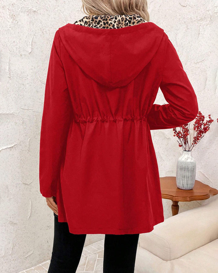 Melissa™ – Gilet réversible à imprimé léopard