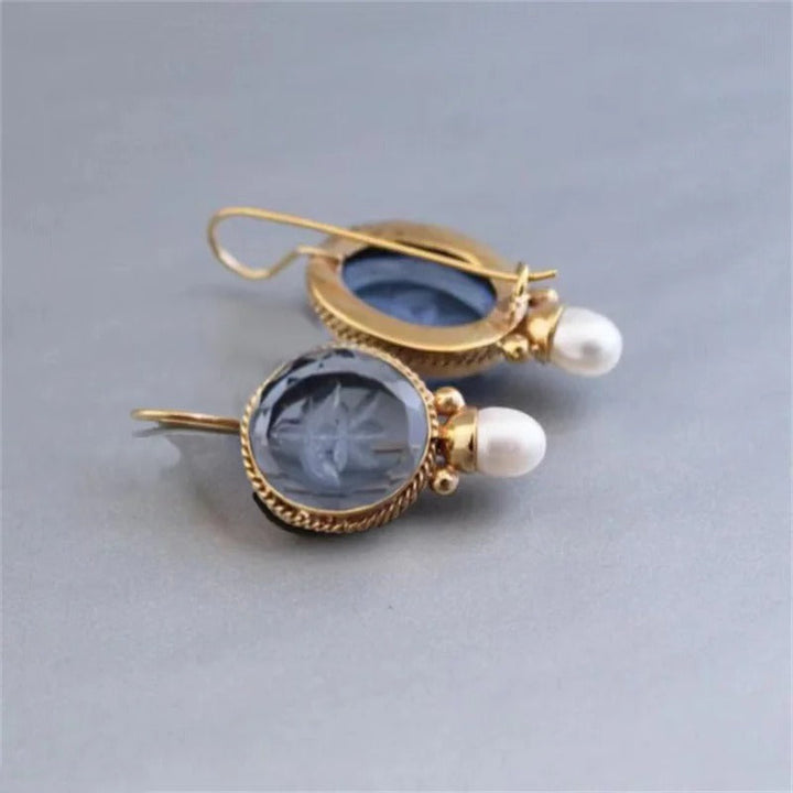 Boucles d'oreilles classiques en perles Sophia